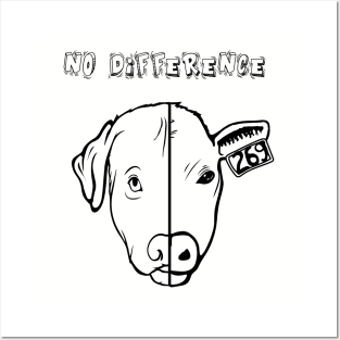 No difference Posters and Art